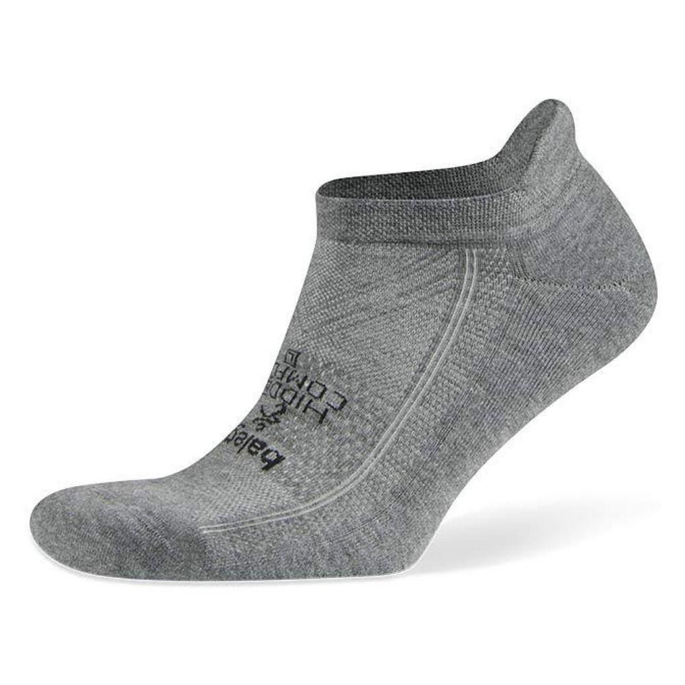 Balega Hidden Comfort Mid-High Cushion No-Show Tab Socks - BlackToe Running#colour_light-grey