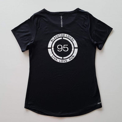 BlackToe Women's NB Accelerate V2 Tech Tee Women's Tops - BlackToe Running - Small