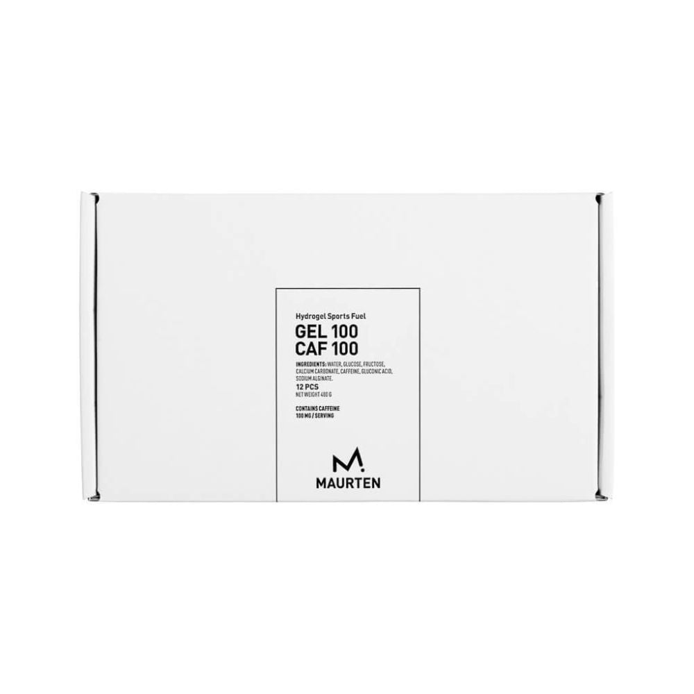 Maurten Gel 100 CAF 100 Box of 12 - BlackToe Running