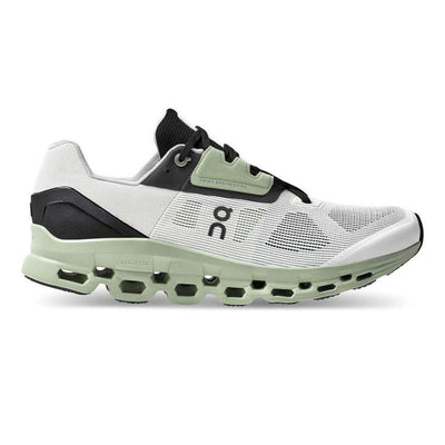 On Running Men's Cloudstratus - BlackToe Running#colour_white-black