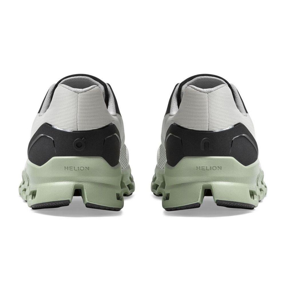 On Running Men's Cloudstratus - BlackToe Running#colour_white-black