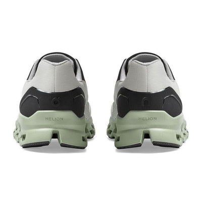 On Running Men's Cloudstratus - BlackToe Running#colour_white-black