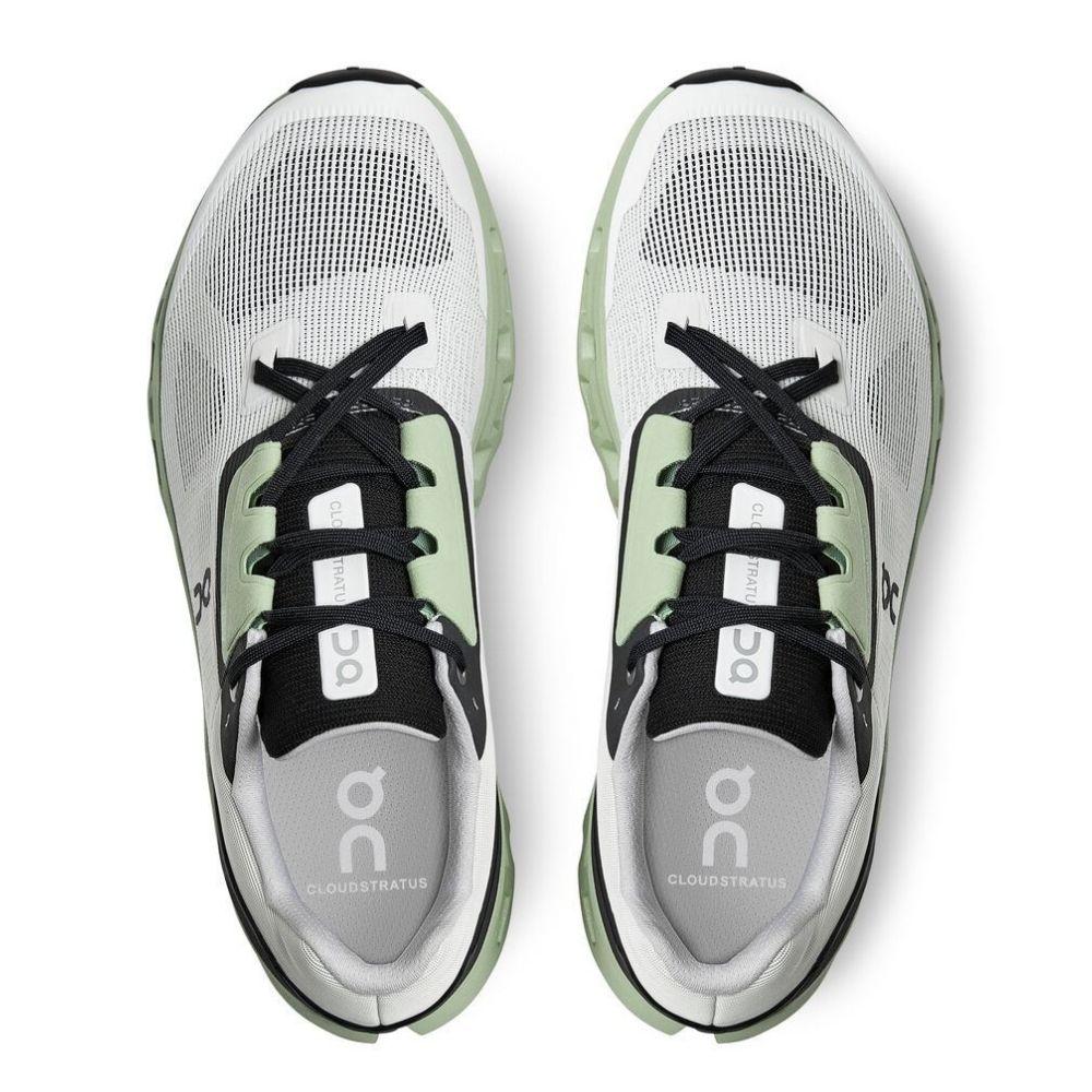 On Running Men's Cloudstratus - BlackToe Running Inc. - Toronto Running Specialty Store#colour_white-black