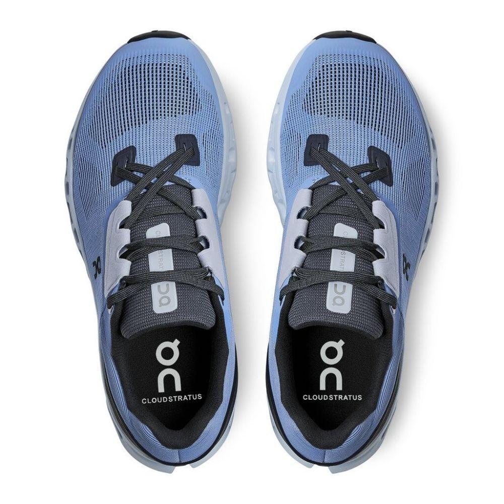 On Running Women's Cloudstratus - BlackToe Running#colour_marina-magnet
