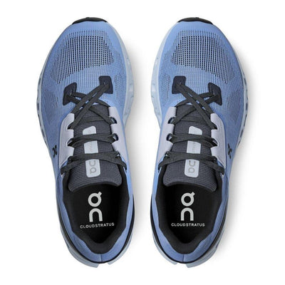 On Running Women's Cloudstratus - BlackToe Running#colour_marina-magnet