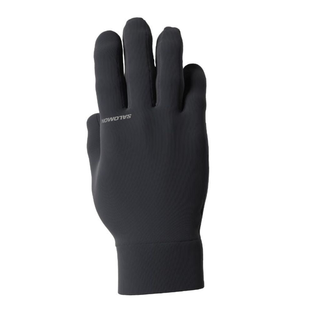 Salomon Cross Warm Gloves Gloves - BlackToe Running#colour_black