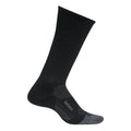 Feetures Merino 10 Max Cushion Wool Crew Socks - BlackToe Running#colour_charcoal