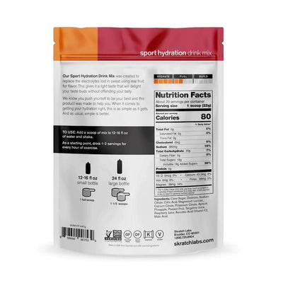 Skratch Labs Sport Hydration Drink Mix - BlackToe Running#flavour_fruit-punch