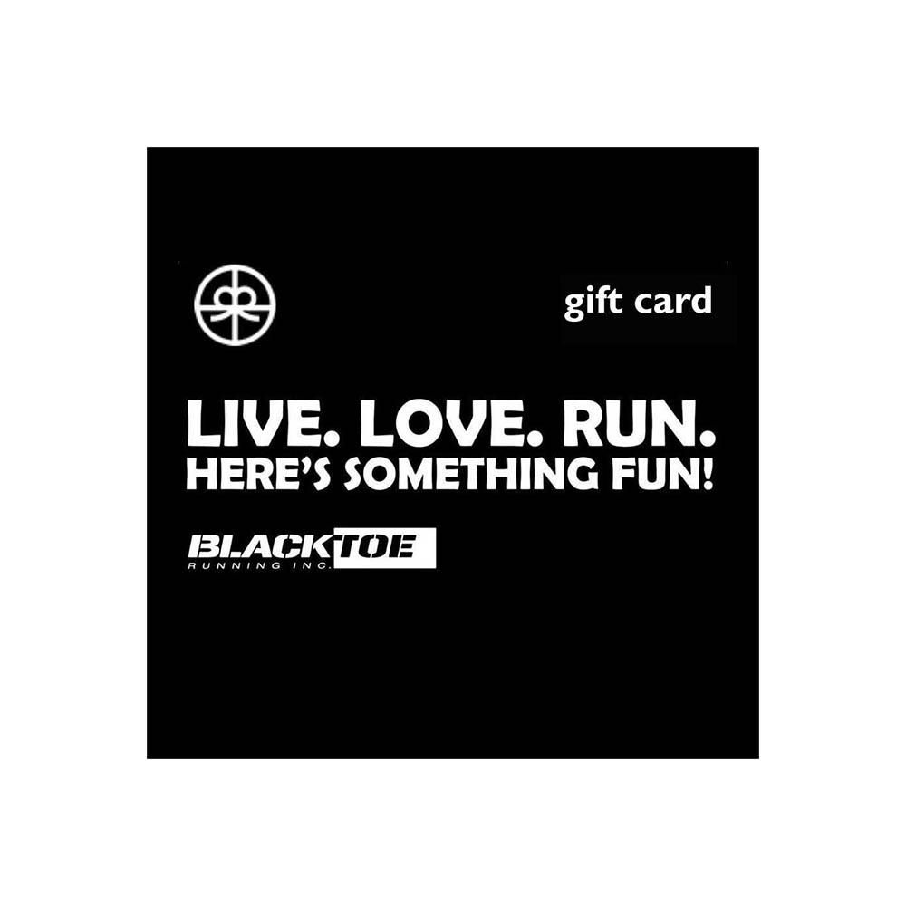 Gift Card - BlackToe Running - 