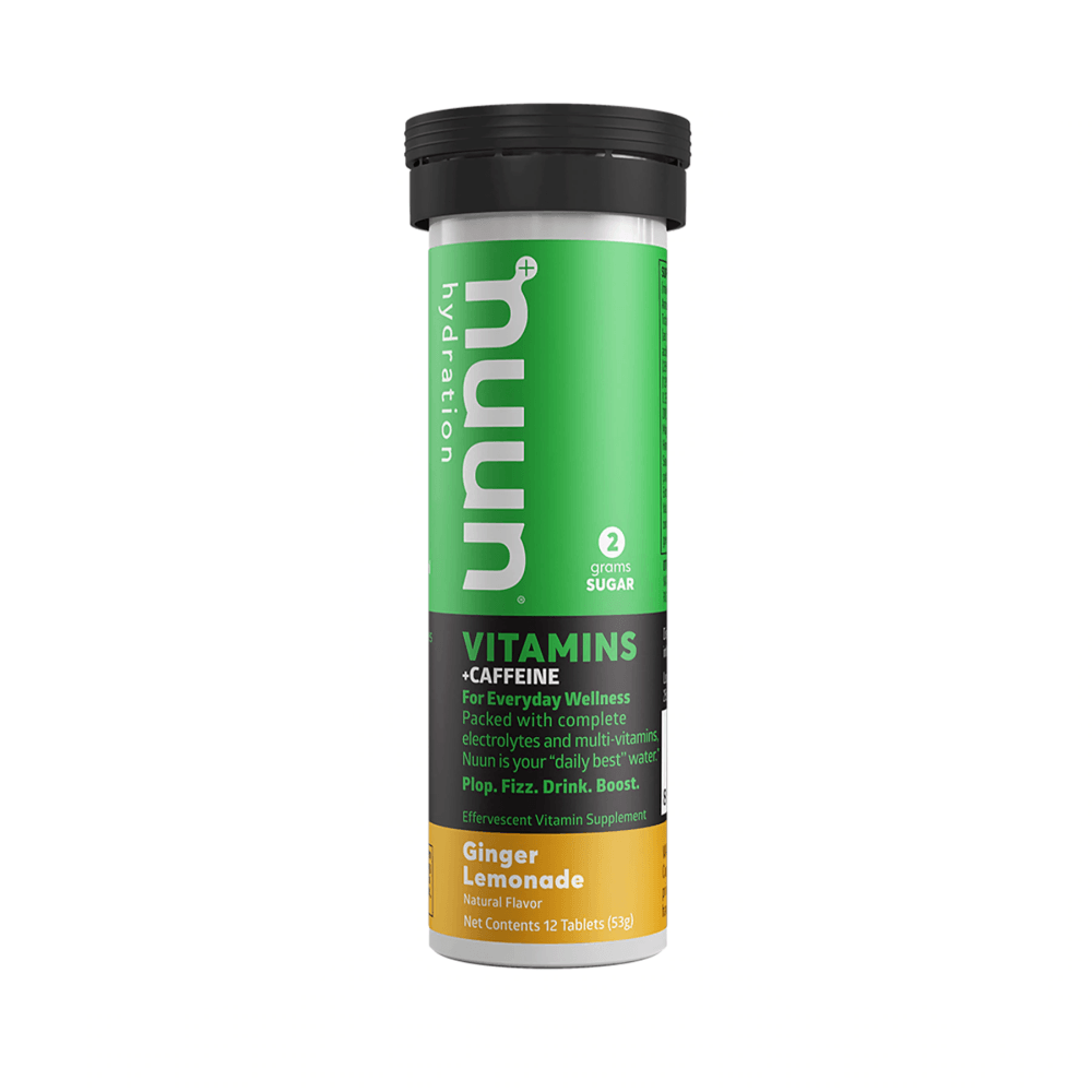 Nuun Hydration - Vitamins + Caffeine Hydration - BlackToe Running#flavour_ginger-lemonade