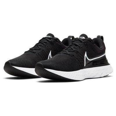 Nike Women's React Infinity Run Flyknit 2 Women's Shoes - BlackToe Running#colour_black-white-iron-grey