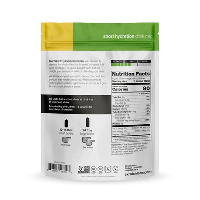 Skratch Labs Sport Hydration Drink Mix - BlackToe Running#flavour_lemon-lime