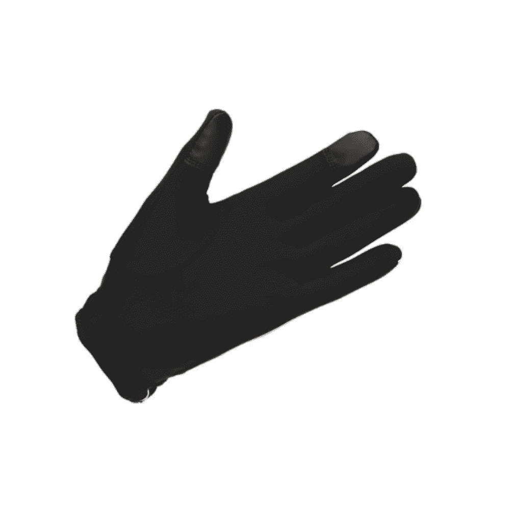 Asics Lite-Show Gloves Gloves - BlackToe Running#colour_performance-black