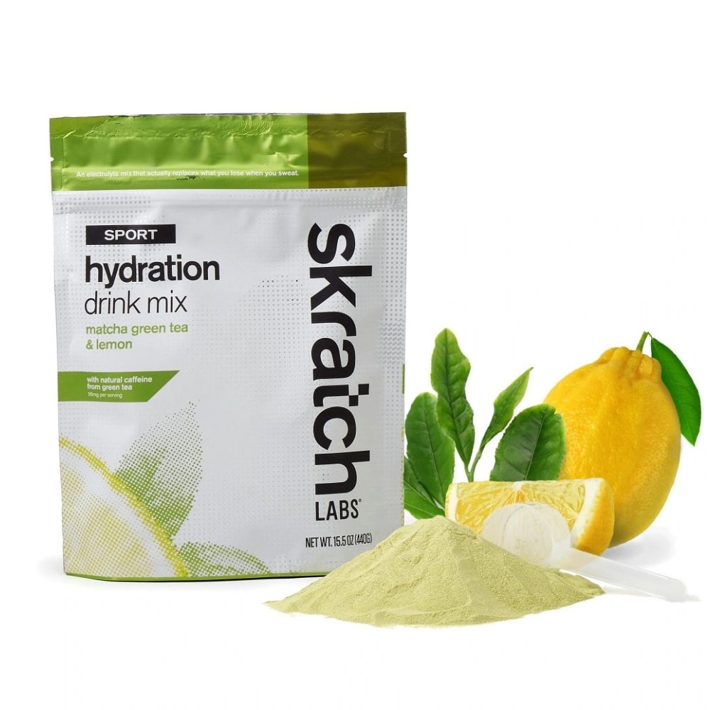 Skratch Labs Sport Hydration Drink Mix - BlackToe Running#flavour_matcha-lemon