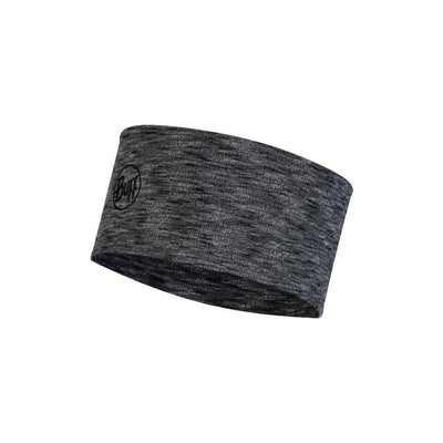 Buff Midweight Merino Headband - Headwear - BlackToe Running#colour_multistripes-graphite