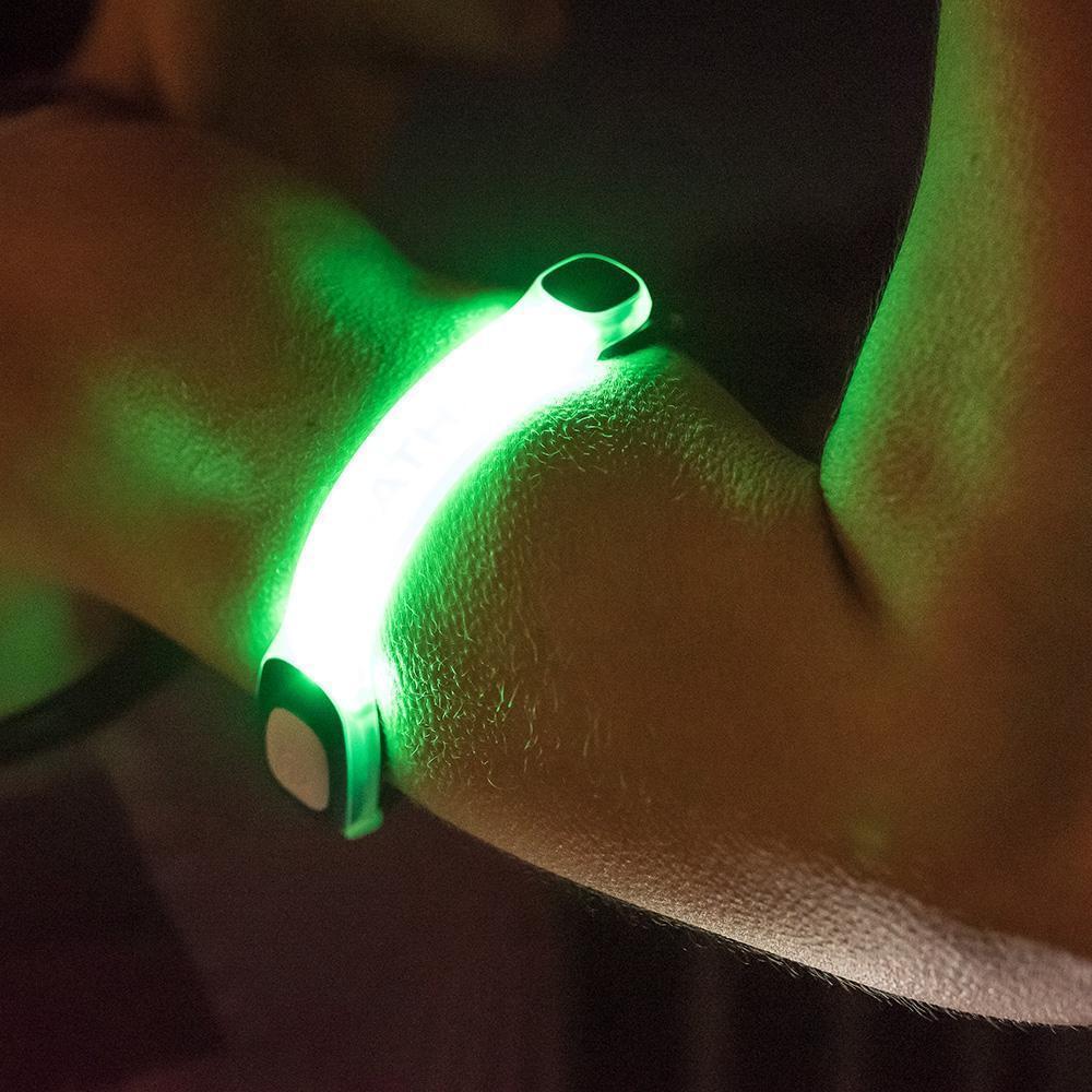 Lightbender RX Lighted Rechargeable Armband Visibility - BlackToe Running - 