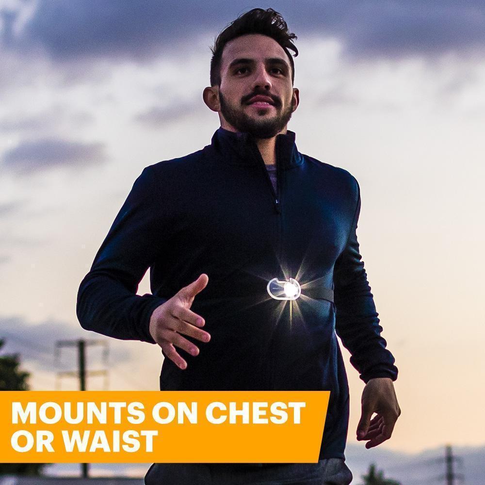 Nathan Luna Fire 250 RX Run Chest/Waist Light – BlackToe Running Inc.