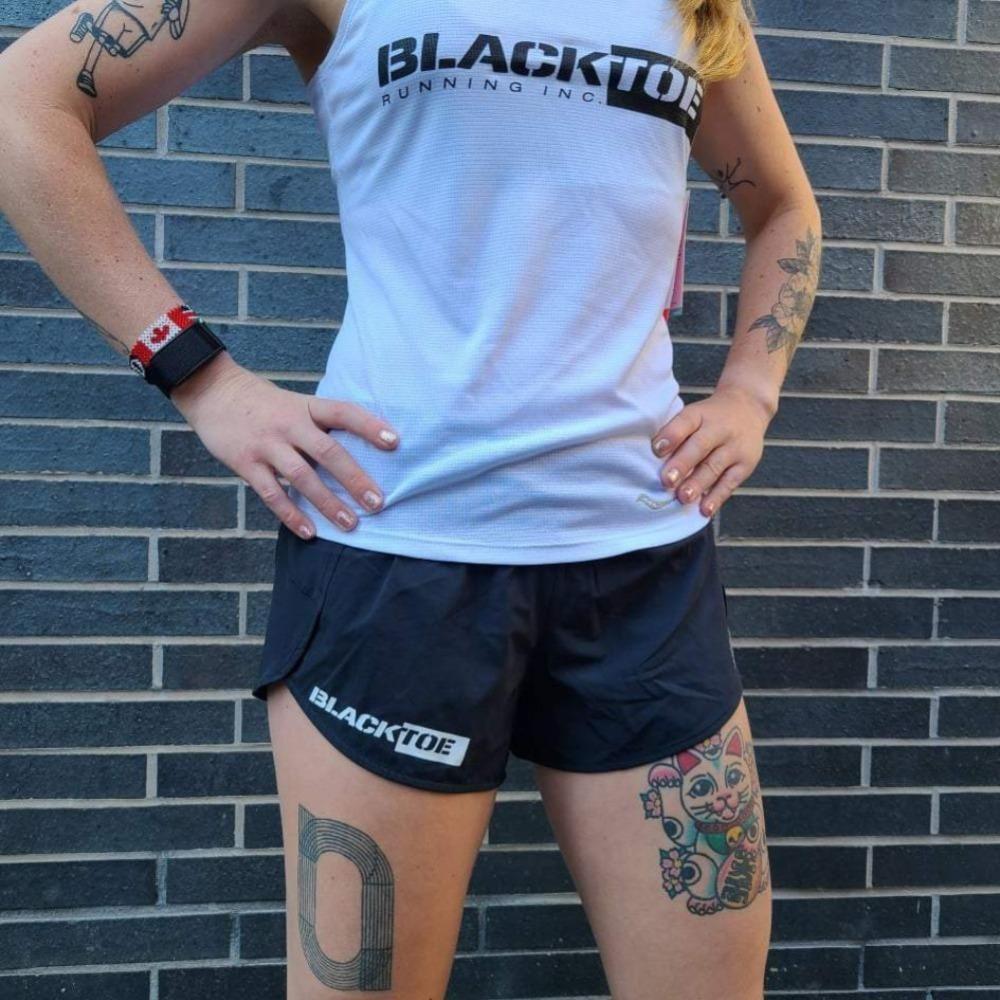 BlackToe Women's NB 3" Impact Short Women's Shorts - BlackToe Running