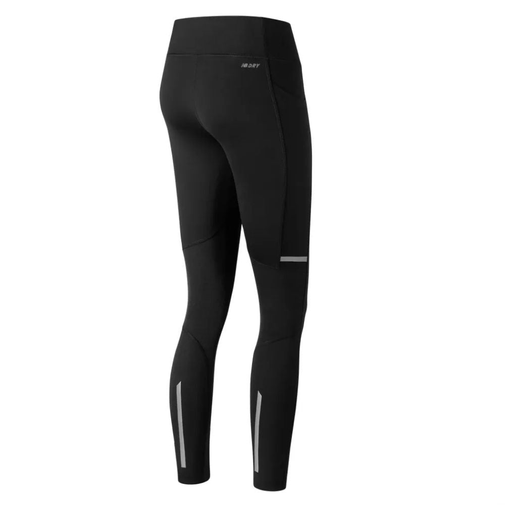 New Balance Women's Impact Tight Women's Tights - BlackToe Running - Extra Small