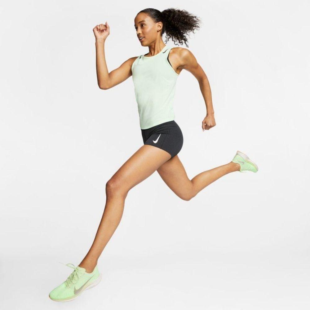 Nike Women's AeroSwift Tight Shorts Women's Shorts - BlackToe Running#colour_black