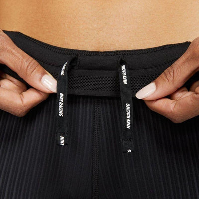 Nike Women's AeroSwift Tight Shorts Women's Shorts - BlackToe Running#colour_black