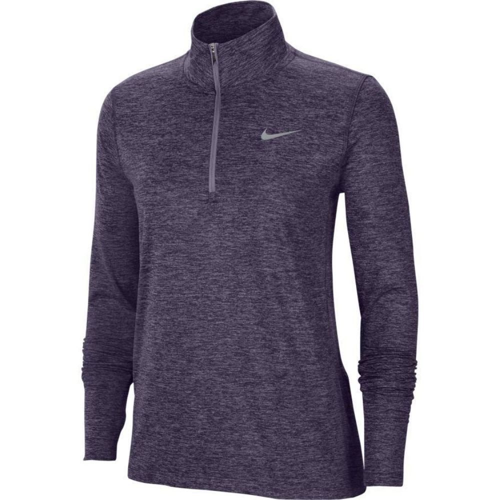 Nike Women's Element 1/2-Zip Running Top -BlackToe Running