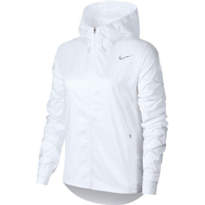 Nike Women's Essential Jacket Women's Tops - BlackToe Running#colour_white