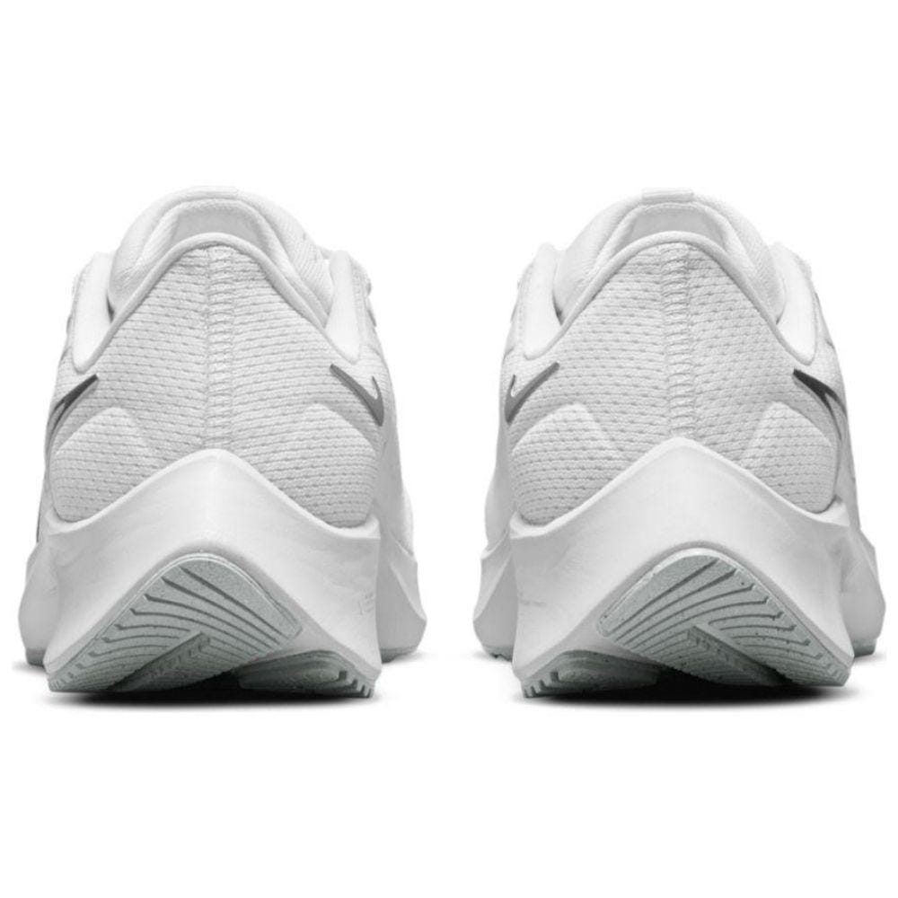 Nike Women's Air Zoom Pegasus 38 Women's Shoes - BlackToe Running#colour_white-metallic-silver