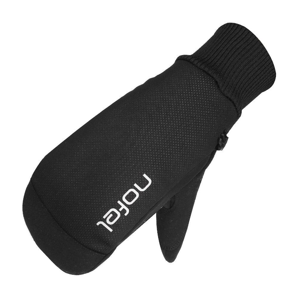 Nofel Cold Weather Mitten - BlackToe Running#colour_black