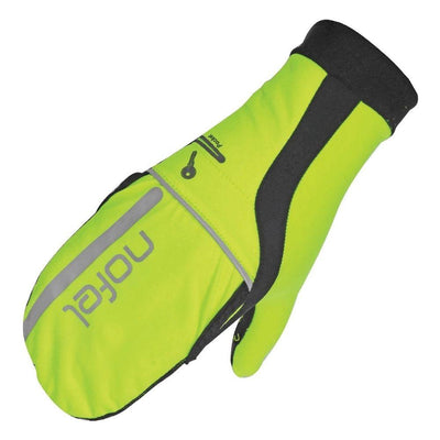 Nofel Velocity Mitten - BlackToe Running#colour_neon-black