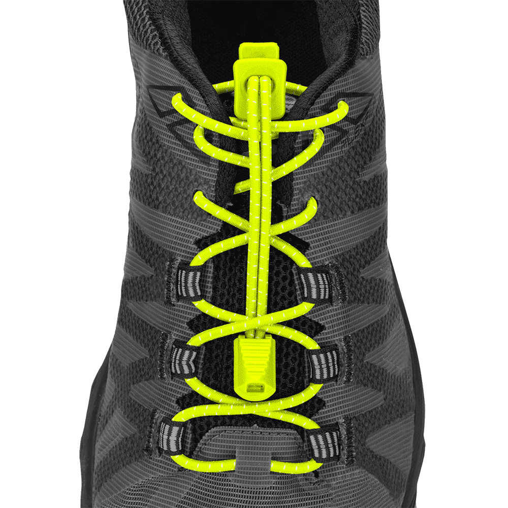 Nathan Run Laces Other - BlackToe Running#colour_safety-yellow