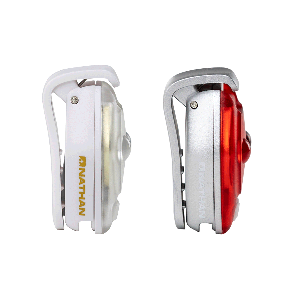 HyperBrite Mini Strobe - 2 Pack Visibility - BlackToe Running - 