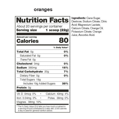 Skratch Labs Sport Hydration Drink Mix - BlackToe Running#flavour_oranges