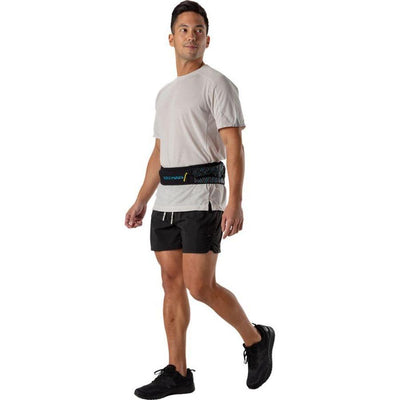 Nathan Pinnacle Belt Hydration Systems - BlackToe Running#colour_black-blue-me-away