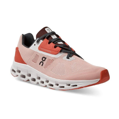 On Running Women's Cloudstratus - BlackToe Running#colour_rose-red