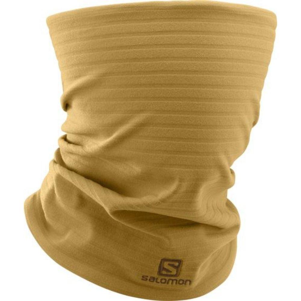 Salomon RS Warm Tube Headwear - BlackToe Running#colour_cumin