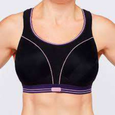 Shock Absorber Ultimate Run Bra Sports Bra - BlackToe Running