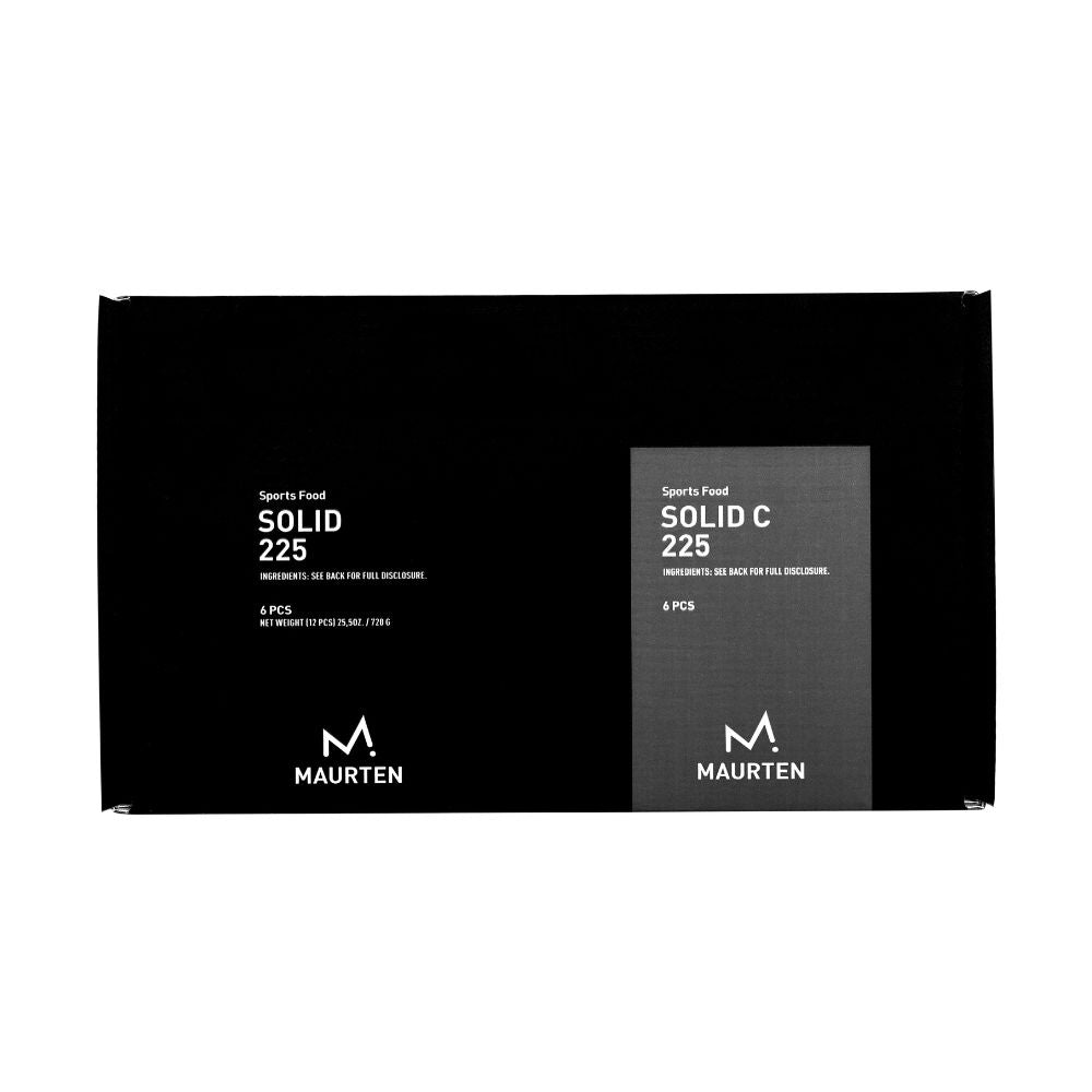Maurten Solid 225 Mix Box - BlackToe Running