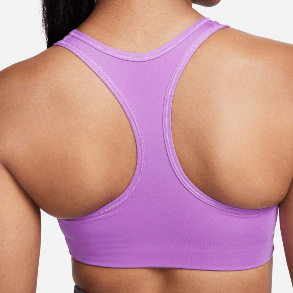 Nike Women's Swoosh Padded Sports Bra Sports Bra - BlackToe Running#colour_rush-fuschia-white