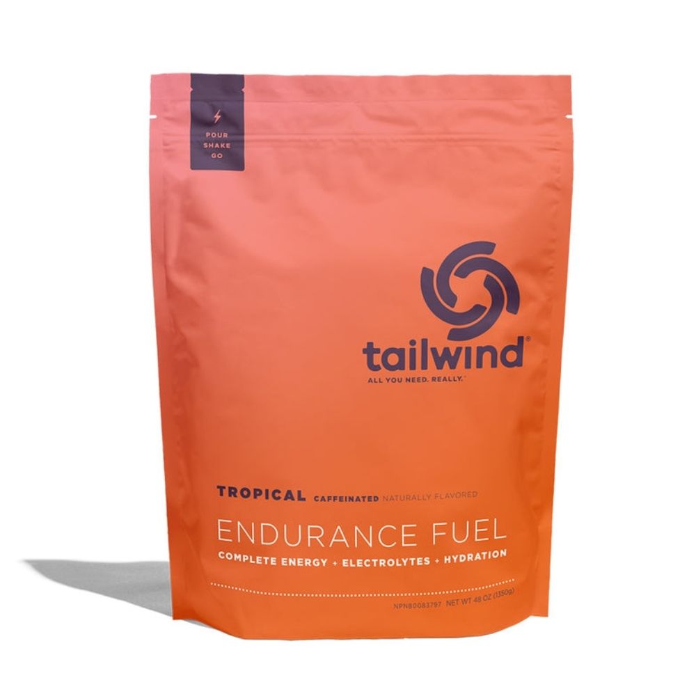Tailwind Nutrition - 50 Serving Bag Caffeinated Nutrition - BlackToe Running#flavour_tropical