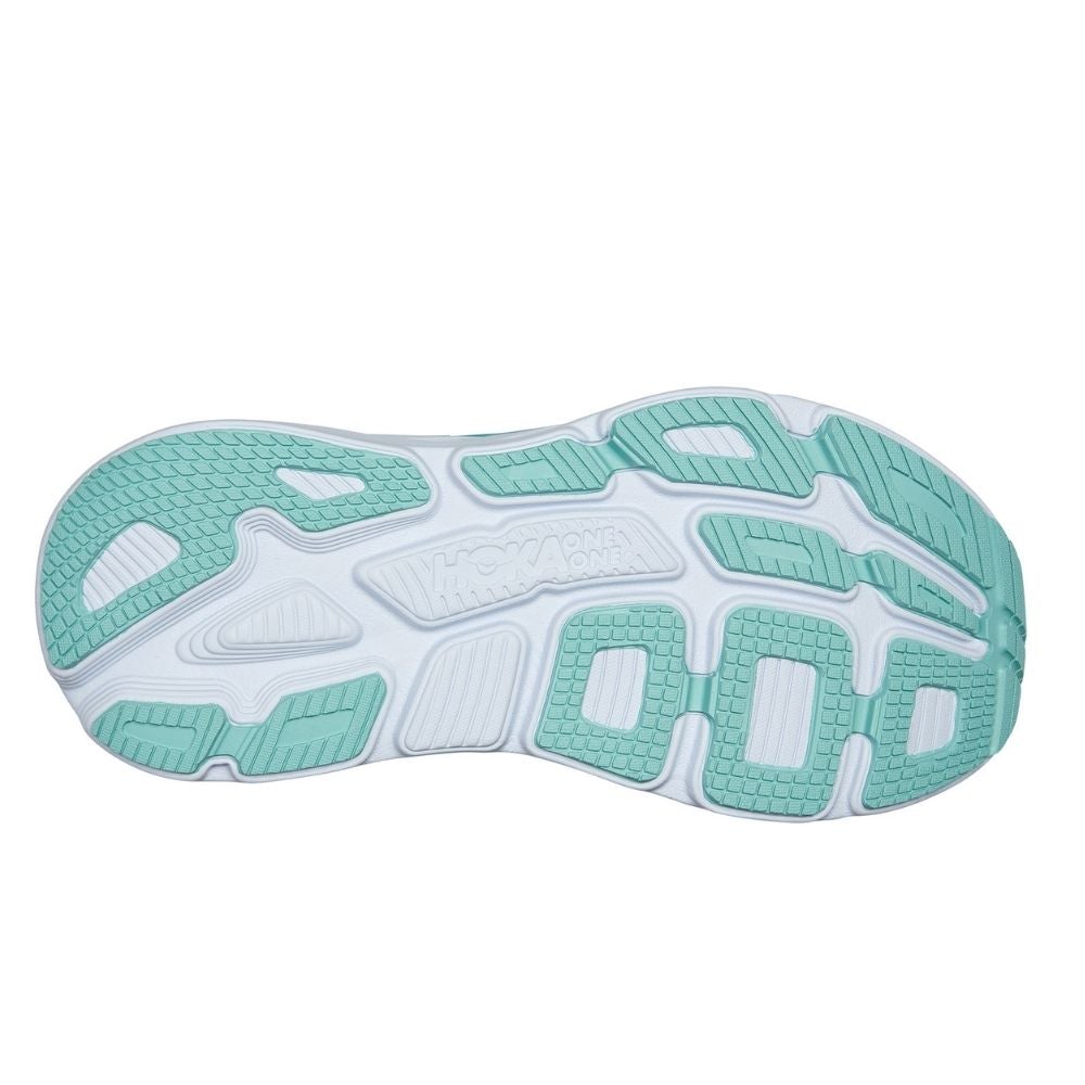 Hoka One One Women's Bondi 7 - WIDE Women's Shoes - BlackToe Running#colour_aquarelle-eggshell-blue