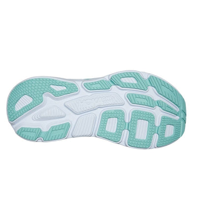 Hoka One One Women's Bondi 7 - WIDE Women's Shoes - BlackToe Running#colour_aquarelle-eggshell-blue