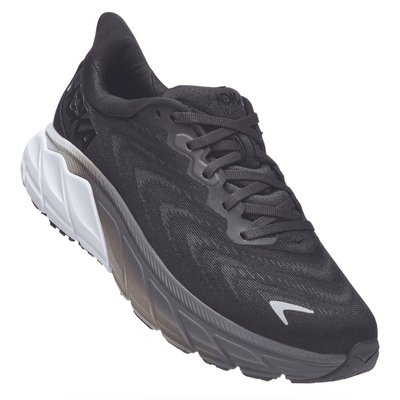 Hoka One One Women's Arahi - BlackToe Running#colour_black-white