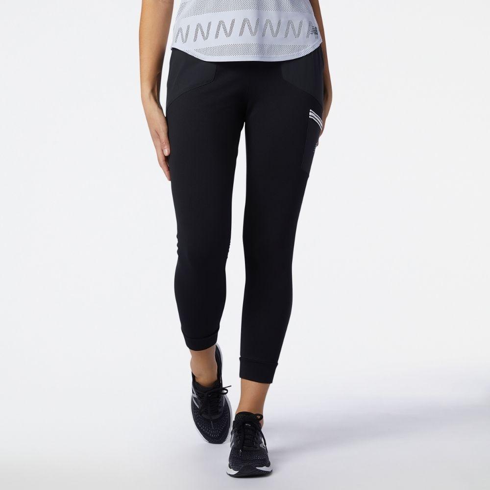 New Balance Women's Q Speed Jogger Tight - BlackToe Running#colour_black