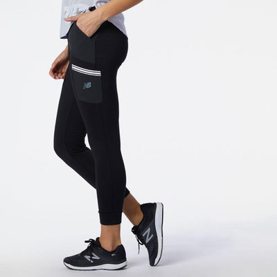 New Balance Women's Q Speed Jogger Tight - BlackToe Running#colour_black