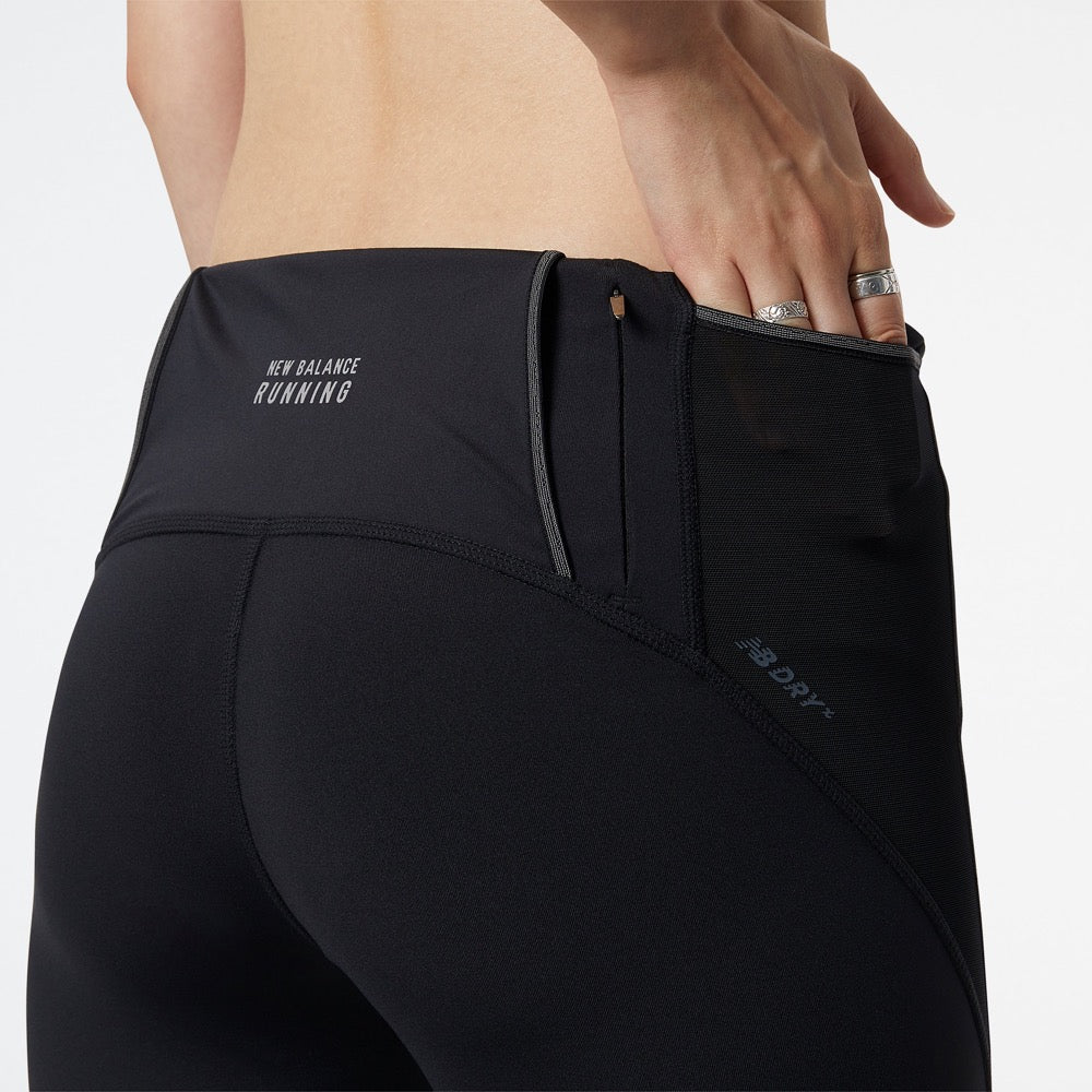 New Balance Women's Impact Run Tight Women's Tights - BlackToe Running