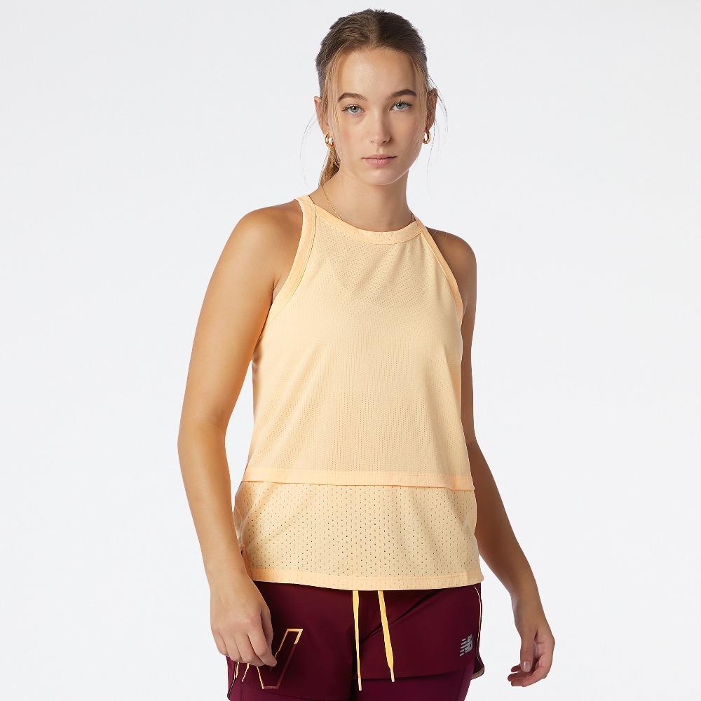 New Balance Impact Run Hybrid Tank Women's Tops - BlackToe Running - Extra Small 