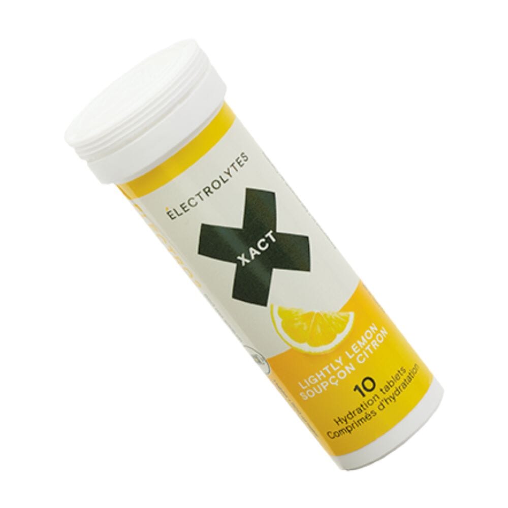 Xact Electrolytes Hydration Tablets - BlackToe Running#flavour_lightly-lemon