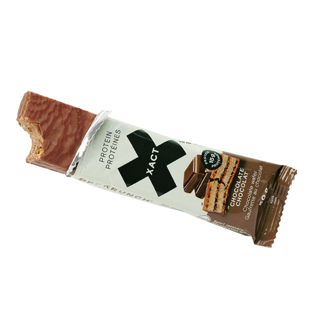 Xact Protein Chocolate Wafer Bar - BlackToe Running#flavour_chocolate